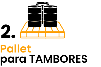 pallet para tambores